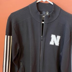 Nebraska Zip up Adidas Jacket
